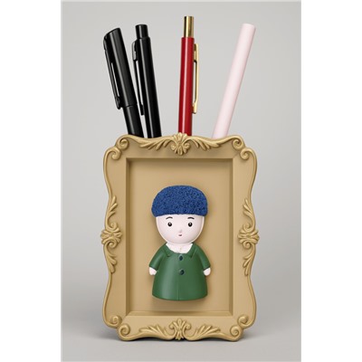 Подставка для канцелярских принадлежностей «Blue hat», beige