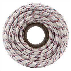 Фал плетеный полипропиленовый с сердечником, 12 мм, L 100 м, 24-прядный, Сибртех