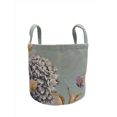 Гортензии и бабочки 2 Корзина диаметр 17 см высота 14 см 2519977