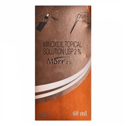 Раствор Миноксидила 2% (60 мл), Morr Minoxidil Topical Solution USP 2%, произв. INTAS