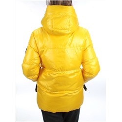 8329 YELLOW Куртка зимняя женская (200 гр. холлофайбера)