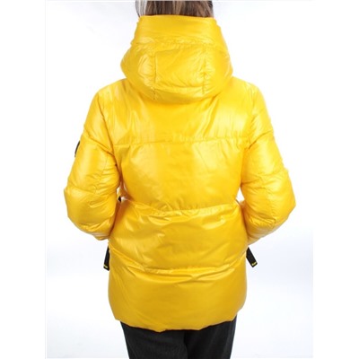 8329 YELLOW Куртка зимняя женская (200 гр. холлофайбера)