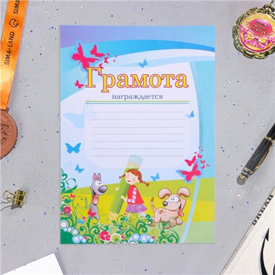 Папка «Портфолио обучающегося в начальной школе», 8 грамот, А4