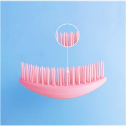 Расческа массажная компактная распутывающая 11*7 см.