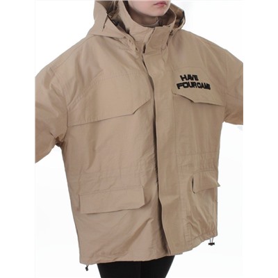 3094 BEIGE Куртка демисезонная женская (100 гр. холлофайбер)
