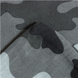 Постельное бельё Этель 1,5 сп "Military gray" 143х215 см, 150х214 см, 50х70 см -1 шт, 100% хлопок, бязь