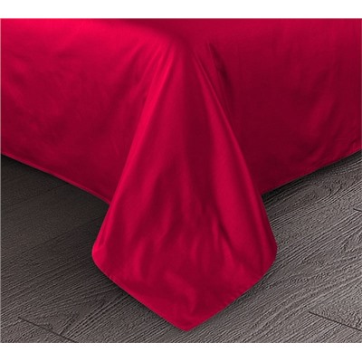Ткань сатин Гладкокрашеный / Красный