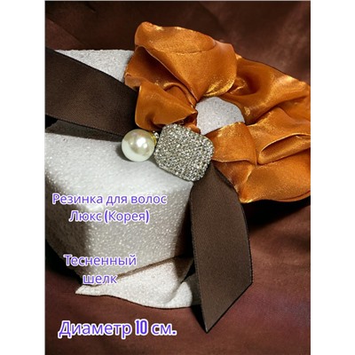 Резинка для волос Dolli Корея Р25А Цвет золотой коричневый