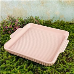 205-717 Квадратное блюдо для запекания 25см в под.уп.(х24)Фарфор