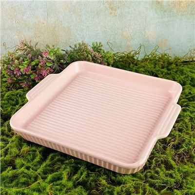 205-717 Квадратное блюдо для запекания 25см в под.уп.(х24)Фарфор