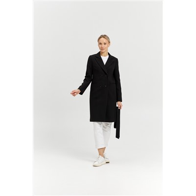 Пальто женское демисезонное 27420 (черный)