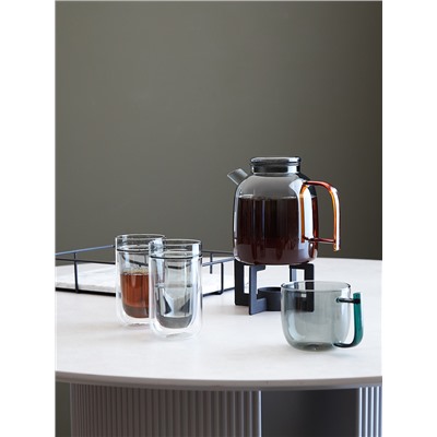 Набор из чайника и двух чашек Misty, 1,5 л