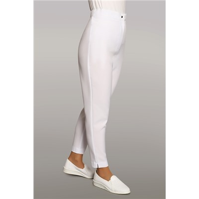 Женские брюки медицинские 1-09 / Стрейч Белый