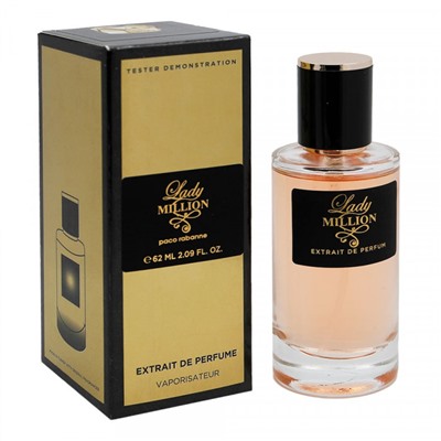 Tester Extrait de Perfume Paco Rabanne Lady Million edp for women 62 ml