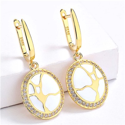 Серьги с английским замком арт. 22 7710 (id 271532)