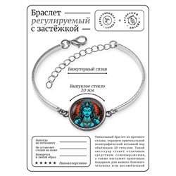 BSI-0042 Браслет металлический Шива