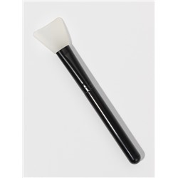 Кисть для масок, силиконовая, 15(±1) см, чёрная, белая