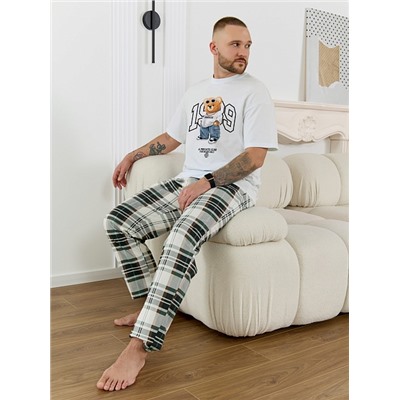 Мужской костюм Мишель-6 КП-168 / зелёный