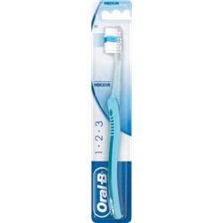 Oral-B Зубная щетка	 1-2-3 Indicator с Средство для леченияzkopf Mittel, 1 шт