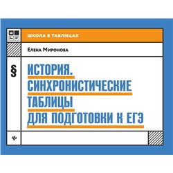 Елена Миронова: История: синхронистические таблицы для подготовки к ЕГЭ
