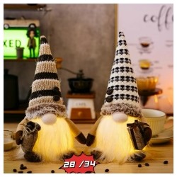 Новогодние игрушкиСветящиеся гномы🔥🔥 Оптом цена:300₽Упаковка 4 штук разныеВысот:28смРаботает на батарейки