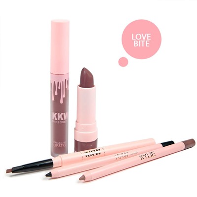 Косметический набор KKW by Kylie Cosmetics 6 в 1 Love Bite