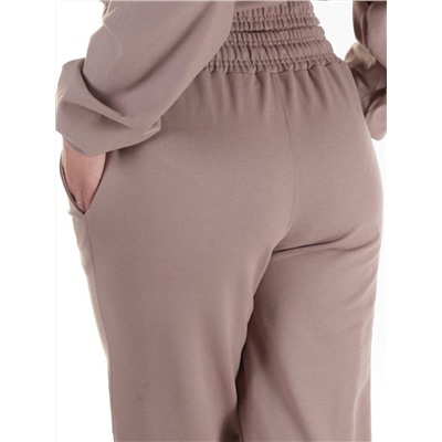 Y294 BROWN Спортивный костюм женский (100% хлопок)