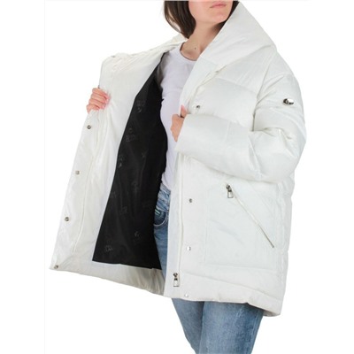 22359 WHITE Куртка зимняя женская (200 гр. холлофайбера)