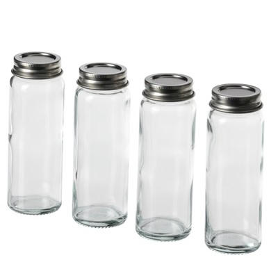 CITRONHAJ Gewürzglas, Klarglas/Edelstahl, 10 cl