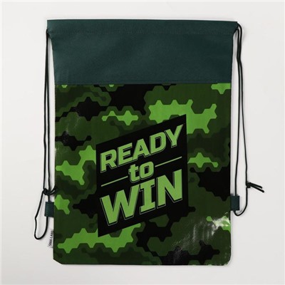 Мешок для обуви Ready to win 41×30 см