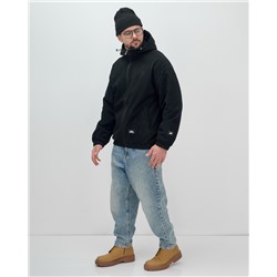 Куртка из вельвета мужская демисезонная черного цвета 25336Ch