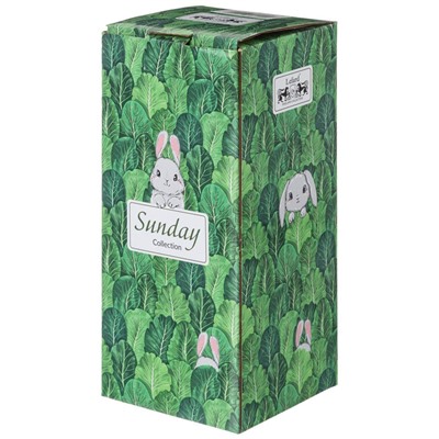 БЛЮДО LEFARD "КРОЛИК" 21 СМ, 6 ВИЛОЧЕК (КОР=48ШТ.)