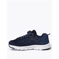 Kids Knitted Riptape Trainers (5 Small - 12 Small)
