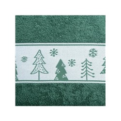 Полотенце махровое «Этель. Ёлочки», 50×90 см, хлопок 100%