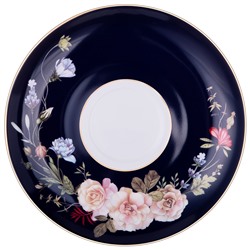 БУЛЬОННИЦА С БЛЮДЦЕМ LEFARD "КОБАЛЬТ" 450 МЛ (КОР=24НАБ.)