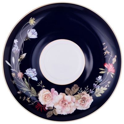 БУЛЬОННИЦА С БЛЮДЦЕМ LEFARD "КОБАЛЬТ" 450 МЛ (КОР=24НАБ.)