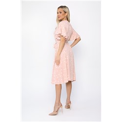 Платье Цветочный сад НЬЮ (розовое) П13709-25М
