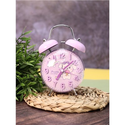 Часы-будильник «Clear wake-up with animals», purple (17,5х11,5 см)