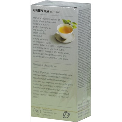 JAF TEA. Зеленый чай карт.пачка, 25 пак.