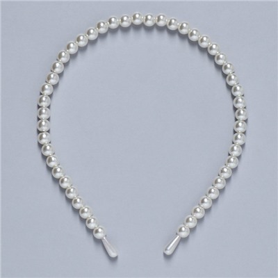 Ободок для волос «Goodgirl» жемчужный