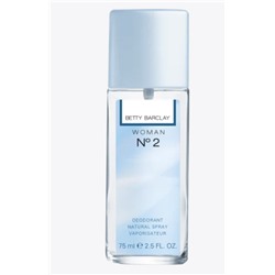 Betty Barclay Deo Naturalspray Zerstauber Woman No. 2, 75 ml Дезодорант спрей, 75 мл