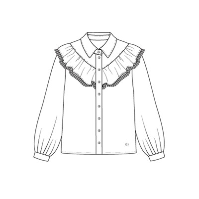 Блузка для девочки