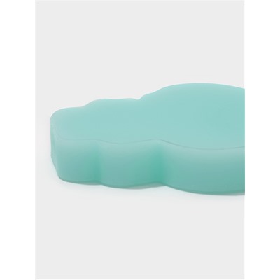 Молд для заливки новогодний «Олень», силикон, 8×3.7×0.8 см, бирюзовый