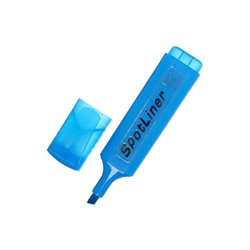 Маркер-текстовыделитель, скошенный наконечник, узел 5 мм, МИКС