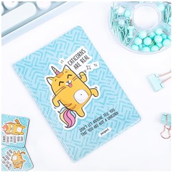 Обложка для паспорта MESHU "Caticorns", ПВХ, 2 кармана