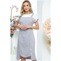 Платье "Олимпия" (лиловая полоска) П5575