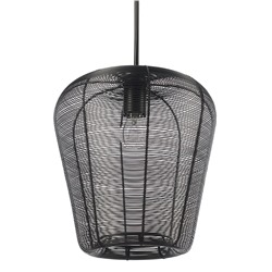 Светильник подвесной Vinger, Ø23х25 см, черный
