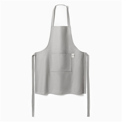 Фартук Этель Kitchen 60х70 см, цв.светло-серый, 100% хл, саржа 250 г/м2