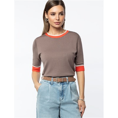 Джемпер тонкой вязки из вискозы