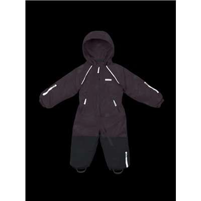 Комбинезон утеплённый для девочки NIKASTYLE 8м1625 Орхидея серый